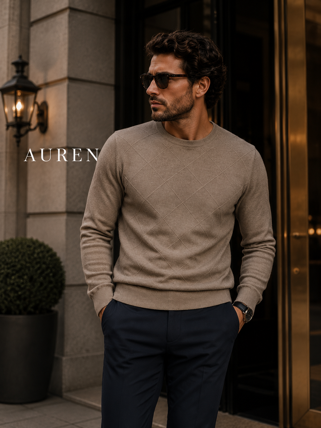 Sweater Casual Cuello Redondo